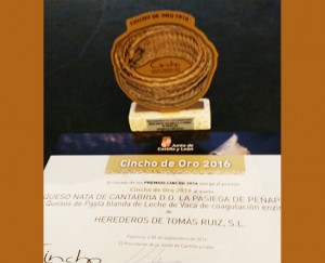 Cincho de Oro La Pasiega de Peña Pelada.