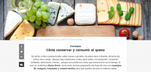 Consejos sobre queso Guía Repsol.