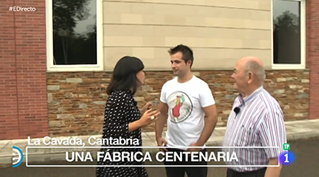 Reportaje de TVE sobre el Queso Nata de Cantabria.